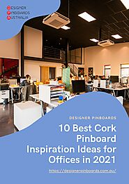 [E-Book]10 Best Cork Pinboard Inspiration Ideas for Offices in 2021