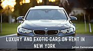 Luxury and Exotic Cars on Rent at Affordable Price in New York