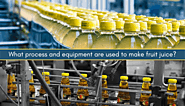 Steps Involved in Manufacturing of Pure Fruit Juice
