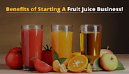 Where does a fruit juice company buy fruit?