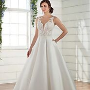 Essense of Australia D2421 Ball Gown | Wedding Dresses & Gowns | thebrideschoice.c