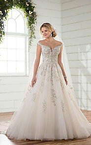 Essense of Australia D2379 A-Line | Wedding Dresses & Gowns | thebrideschoice.ca