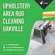 Easy to Employ Upholstery & Area Rug Cleaning Oakville Services
