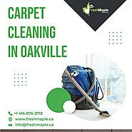 Carpet cleaning in Oakville by professional experts
