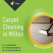 Carpet Cleaning in Milton by Fresh Maple