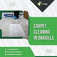 Get professional services of carpet cleaning in Oakville