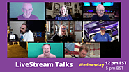 Live Stream Talks on Restream, Live Video Channel. Wednesday at 5 pm BST 12 pm EST