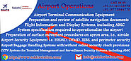 Airport Operations - Sakthi Aviation Consultancy Services in India