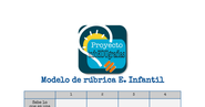 Rúbrica E. Infantil - Infografías Educativas