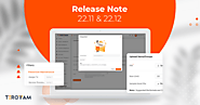Product Release Note 22.11 & 22.12 - TeroTAM