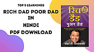 Rich Dad Poor Dad In Hindi Pdf Download | Top 5 Learning From Rich Dad Poor Dad » Hindi Samadhan