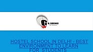 iframely: Hostel School in Delhi - Best Environment To Learn for  Students .mp4