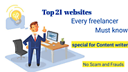 Top 21 Website For Freelancers | Earn Monthly 10,000 USD To 20,000 USD