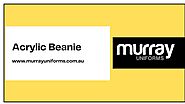 Acrylic Beanie - www.murrayuniforms.com.au