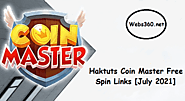 Haktuts Coin Master Free Spin Links [July 2021]