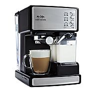 Mr. Coffee Cafe Barista Espresso/Cappuccino/Latte Maker with Automatic Milk Frother, BVMC-ECMP1000 (Certified Refurbi...