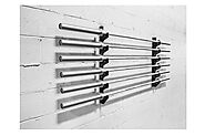 Wall Mounted Barbell Rack | Gym Storage Solutions | Nirvana Fitness