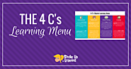 The 4 C's Learning Menu by Shake Up Learning