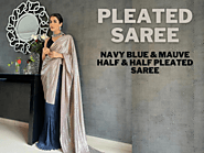 Pleated Saree