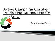 Active Campaign Certified Marketing Automation Consultants