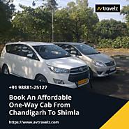 Book An Affordable One-Way Cab from Chandigarh to Shimla