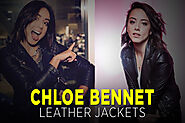 Chloe Bennet Leather Jacket