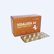 Vidalista 40 Tablet| ED Treatment | Low Price
