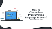 How to Choose Best Programming Language to Learn