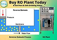 Get a premium quality RO Plant for your industry today!