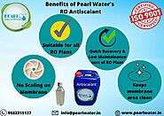 Why Pearl Water’s RO Antiscalant is recommendable?