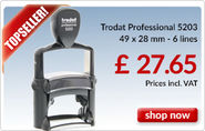 Trodat Professional 5203 rubber stamp