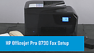 Guidelines to Start a HP Officejet Pro 8730 Fax Setup