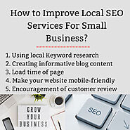 How to Improve Local SEO Services For Small Business?