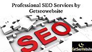 Get Professional SEO Services by Getseowebsite