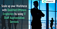Scale up your workforce with qualified offshore employees by using IT Staff Augmentation Services.