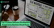 Top Most Custom Software Development Trends To Know in 2021
