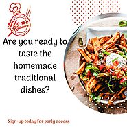 Find delicious traditional food by your local home chefs