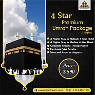 4 Star Premium Umrah Packages | Delux Umrah Package 2022