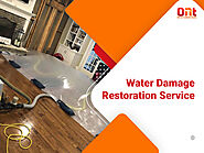 Water damage restoration service