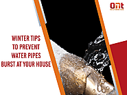 Winter Tips to Prevent Water Pipes Burst at your house