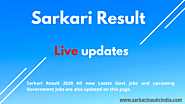 Sarkari Result 2021 Apply Latest Jobs 98765+ Vacancies