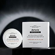 Detoxie Anti-pollution day cream with SPF to Boost Glow & Filter UV – detoxie.in