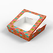 Custom Donut Individual Boxes | Donut favor boxes | Donut Packaging Boxes | ClipnBox