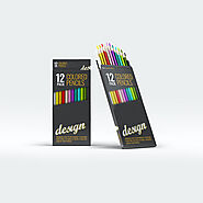 Color Pencil Boxes - Custom Printed Color Pencil Boxes - ClipnBox