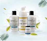 Long for luxurious healthy hair... Get it with Vital Elements