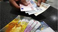 Swiss franc soars as euro cap ends
