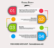 High Impact Brow Lamination Kit from Henna Brows International