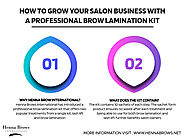 Grow your Salon Business With Brow Lamination Kit