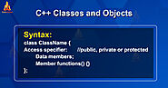 C++ Classes and Objects - TechVidvan