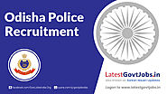 Odisha Police Recruitment 2023 - 4790 Constable Posts